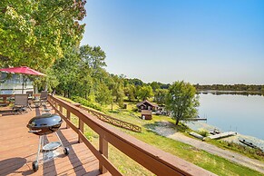 Waterfront Cottage w/ Dock & Views in Six Lakes!