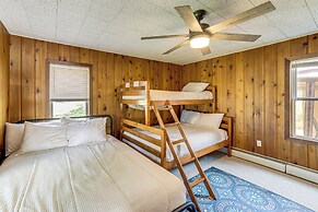 Waterfront Cottage w/ Dock & Views in Six Lakes!