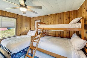 Waterfront Cottage w/ Dock & Views in Six Lakes!
