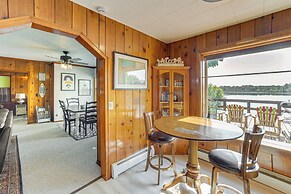 Waterfront Cottage w/ Dock & Views in Six Lakes!