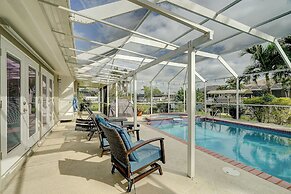 Canal-front Home w/ Lanai in Cape Coral!