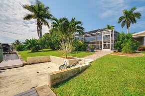 Canal-front Home w/ Lanai in Cape Coral!