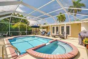 Canal-front Home w/ Lanai in Cape Coral!