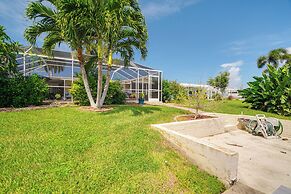Canal-front Home w/ Lanai in Cape Coral!