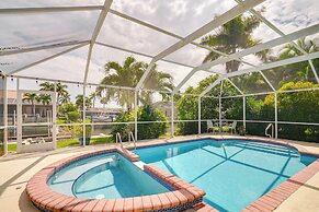 Canal-front Home w/ Lanai in Cape Coral!