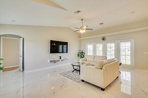 Canal-view Home w/ Grill in Cape Coral!