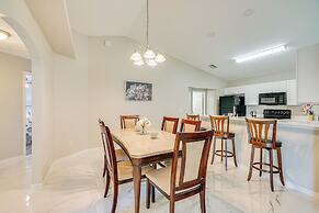 Canal-view Home w/ Grill in Cape Coral!