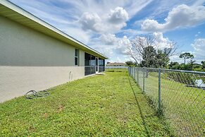 Canal-view Home w/ Grill in Cape Coral!