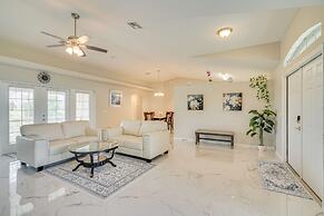 Canal-view Home w/ Grill in Cape Coral!