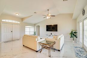 Canal-view Home w/ Grill in Cape Coral!