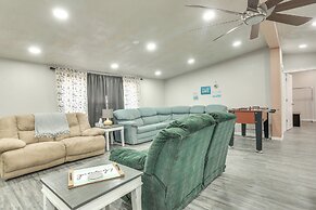 Home w/ Fire Pit & Foosball in Lake Texoma!