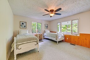 Porch, Yard & Creek Access: Spacious Sylva Home!