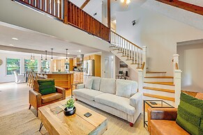 Porch, Yard & Creek Access: Spacious Sylva Home!