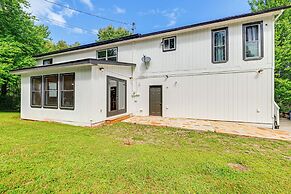 Porch, Yard & Creek Access: Spacious Sylva Home!