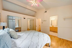 Porch, Yard & Creek Access: Spacious Sylva Home!