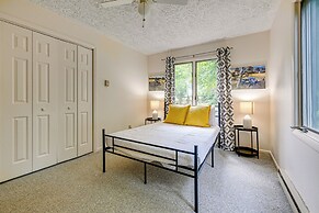 Porch, Yard & Creek Access: Spacious Sylva Home!