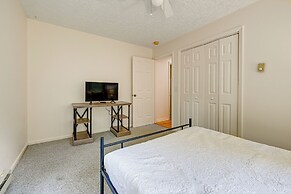 Porch, Yard & Creek Access: Spacious Sylva Home!