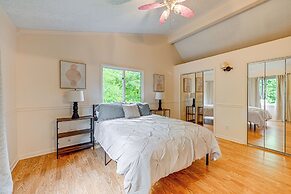 Porch, Yard & Creek Access: Spacious Sylva Home!