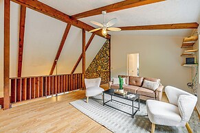 Porch, Yard & Creek Access: Spacious Sylva Home!