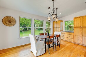 Porch, Yard & Creek Access: Spacious Sylva Home!