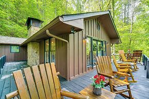 'bear Acres Getaway' Cabin w/ Deck in Townsend!