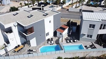 Apartments for 12 and 2 pools
