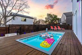 Chic 4BR Pool House - Steps to South 1st Street