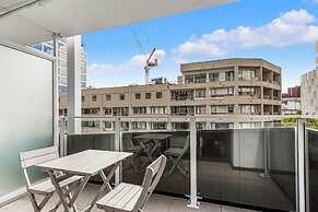 Central Studio + Private Balcony!