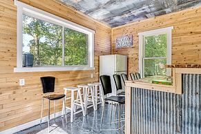 Lake Escape w/ Hot Tub & Docks in Hope!