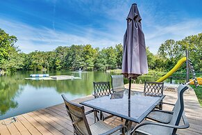 Lake Escape w/ Hot Tub & Docks in Hope!