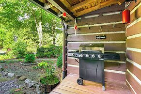 Hot Tub & Fire Pit: Cozy Cabin in Maggie Valley