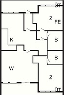 6 Person Holiday Home on a Holiday Park in Saeby