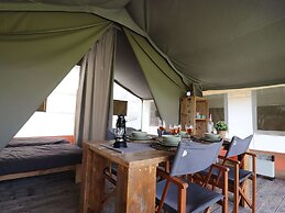 Safari Tent in the Middle of the Fryske Walden