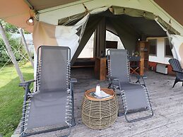 Safari Tent in the Middle of the Fryske Walden