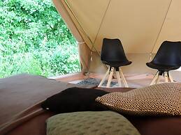 Beautiful Safari Tent in Twijzel With Terrace