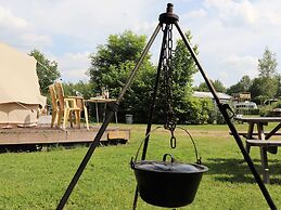 Beautiful Safari Tent in Twijzel With Terrace