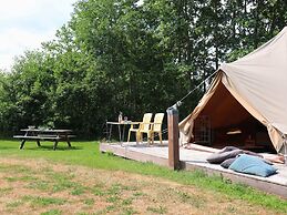 Beautiful Safari Tent in Twijzel With Terrace