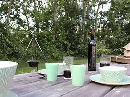 Beautiful Safari Tent in Twijzel With Terrace