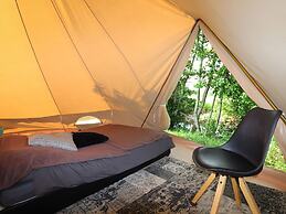 Beautiful Safari Tent in Twijzel With Terrace