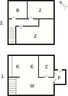 8 Person Holiday Home in Romo