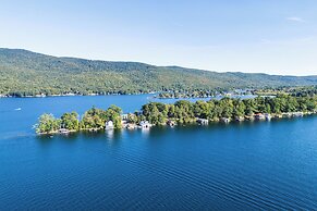 Lake George Retreat w/ Dock + Game Room!