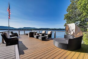 Lake George Retreat w/ Dock + Game Room!