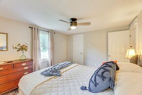 Greenbrier River Retreat w/ Deck - Steps to Trail!