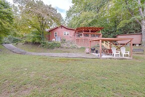 Creek Access & Private Yard: Quiet Hiawassee Cabin
