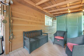 Creek Access & Private Yard: Quiet Hiawassee Cabin