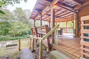 Creek Access & Private Yard: Quiet Hiawassee Cabin