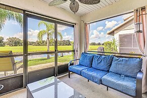Sunny Canal-view Villa w/ Lanai in Sebring!