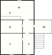 5 Person Holiday Home in Romo