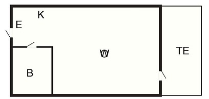 2 Person Holiday Home in Allinge