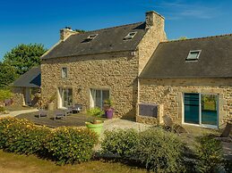 Peaceful Holiday Home in Plouguin With Indoor Pool
